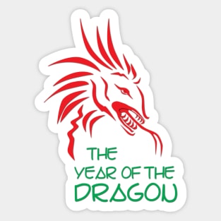 The Year of the Dragon Sticker